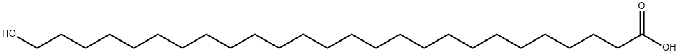 Hexacosanoic acid, 26-hydroxy- Structural