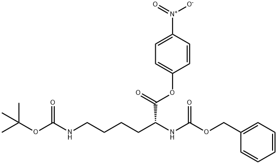 Z-D-Lys(Boc)-ONP Structural