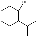 Cyclohexanol, 1-methyl-2-(1-methylethyl)- Structural