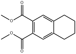 Dimethyl 5,6,7,8-tetrahydronaphthalene-2,3-dicarboxylate Structural