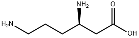 Hexanoic acid, 3,6-diamino-, (3R)- Structural