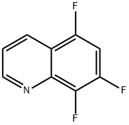Quinoline, 5,7,8-trifluoro- Structural