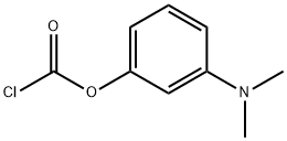Carbonochloridic acid, 3-(dimethylamino)phenyl ester Structural