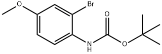 Carbamic acid, N-(2-bromo-4-methoxyphenyl)-, 1,1-dimethylethyl ester