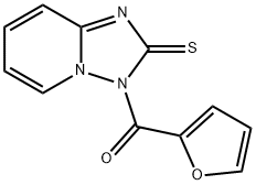 furan-2-yl-(2-sulfanylidene-[1,2,4]triazolo[1,5-a]pyridin-3-yl)methanone Structural