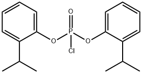 Bis[2-(1-methylethyl)phenyl] Ester Phosphorochloridic Acid Structural