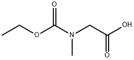 Glycine, N-(ethoxycarbonyl)-N-methyl- Structural