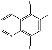 Quinoline, 5,6,8-trifluoro- Structural