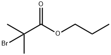 Propanoic acid, 2-bromo-2-methyl-, propyl ester Structural