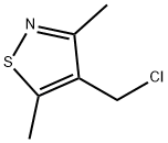 Isothiazole, 4-(chloromethyl)-3,5-dimethyl- Structural
