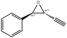 Oxirane, 2-ethynyl-3-phenyl-, (2R,3R)-rel- Structural