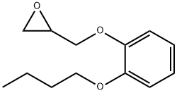 Oxirane, 2-[(2-butoxyphenoxy)methyl]- Structural
