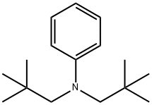 Benzenamine, N,N-bis(2,2-dimethylpropyl)- Structural
