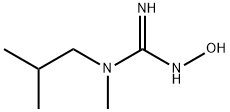Guanidine, N'-hydroxy-N-methyl-N-(2-methylpropyl)- Structural