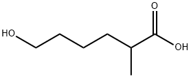 Hexanoic acid, 6-hydroxy-2-methyl- Structural