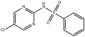 Benzenesulfonamide, N-(5-chloro-2-pyrimidinyl)- Structural