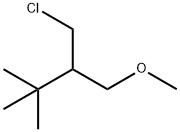 Butane, 2-(chloromethyl)-1-methoxy-3,3-dimethyl- Structural