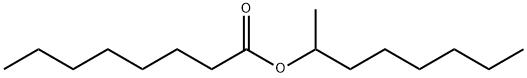 Octanoic acid, 1-methylheptyl ester Structural