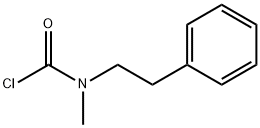 Carbamic chloride, methyl(2-phenylethyl)- (9CI) Structural