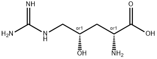 D-Arginine, 4-hydroxy-, (4S)-rel- Structural