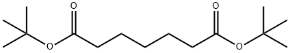 Heptanedioic acid, 1,7-bis(1,1-dimethylethyl) ester Structural