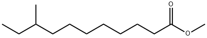 Undecanoic acid, 9-methyl-, methyl ester Structural