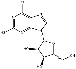 Xanthosine, 2,6-dithio- (9CI) Structural