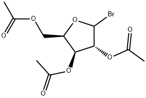 D-Xylofuranosyl bromide, 2,3,5-triacetate Structural