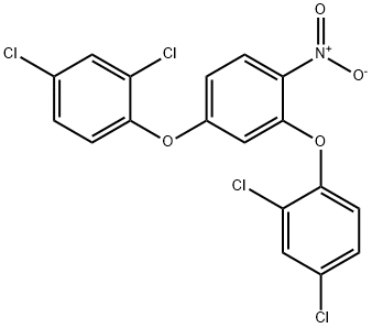 Benzene, 2,4-bis(2,4-dichlorophenoxy)-1-nitro- Structural