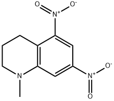 Quinoline, 1,2,3,4-tetrahydro-1-methyl-5,7-dinitro- Structural