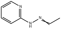 Acetaldehyde, 2-(2-pyridinyl)hydrazone Structural
