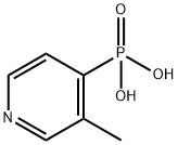 Phosphonic acid, (3-methyl-4-pyridinyl)- (9CI) Structural