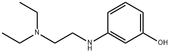 Phenol, 3-[[2-(diethylamino)ethyl]amino]- Structural