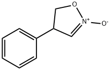 Isoxazole, 4,5-dihydro-4-phenyl-, 2-oxide Structural