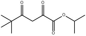 Hexanoic acid, 5,5-dimethyl-2,4-dioxo-, 1-methylethyl ester Structural