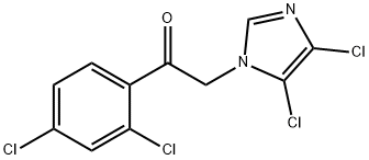 Ethanone, 2-(4,5-dichloro-1H-imidazol-1-yl)-1-(2,4-dichlorophenyl)- Structural