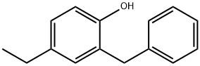 Phenol, 4-ethyl-2-(phenylmethyl)- Structural