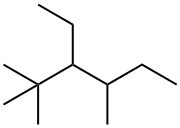 Hexane, 3-ethyl-2,2,4-trimethyl- Structural