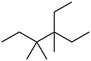 Hexane, 3-ethyl-3,4,4-trimethyl- Structural