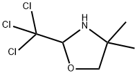 Oxazolidine, 4,4-dimethyl-2-(trichloromethyl)- Structural