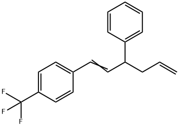 Benzene, 1-(3-phenyl-1,5-hexadien-1-yl)-4-(trifluoromethyl)- Structural