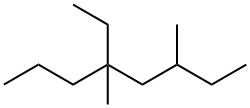 Octane, 5-ethyl-3,5-dimethyl- Structural