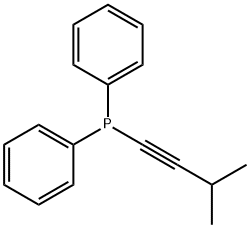 isopropyl(diphenylphosphino)acetylene Structural