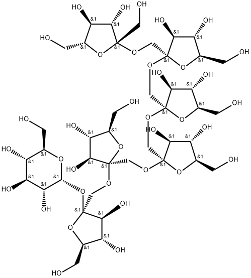 Fructoheptasaccharide Structural
