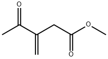 Pentanoic acid, 3-methylene-4-oxo-, methyl ester Structural