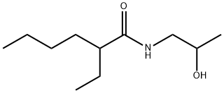 Hexanamide, 2-ethyl-N-(2-hydroxypropyl)- Structural