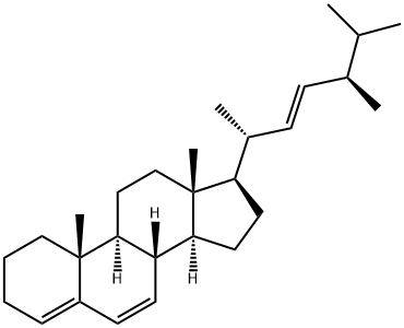 Ergosta-4,6,22-triene, (22E)- Structural