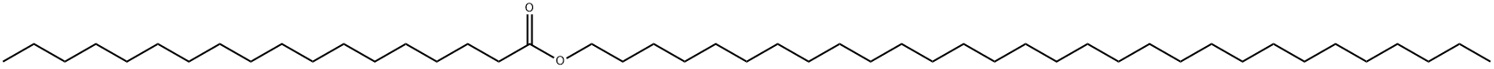 Octadecanoic acid, triacontyl ester Structural