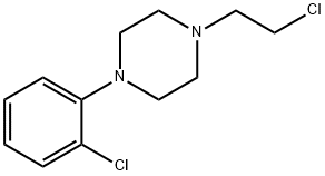 Piperazine, 1-(2-chloroethyl)-4-(2-chlorophenyl)- Structural