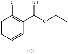 ethyl 2-chlorobenzene-1-carboximidate hydrochloride Structural